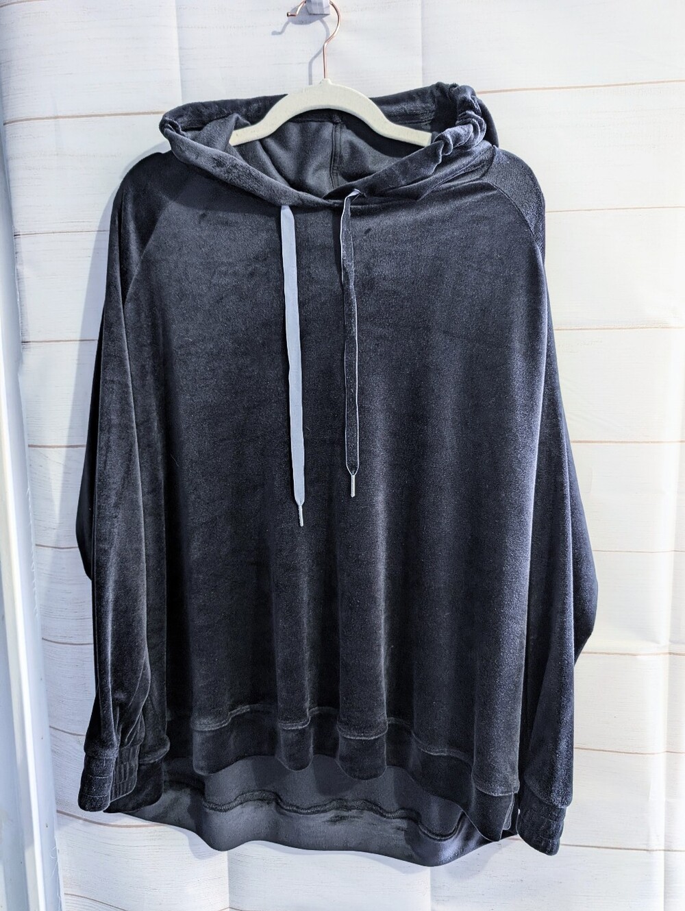 Active Zone Velvet Hoodie With Kangaroo 🦘 Pocket Super Soft Oversized Fit 2X